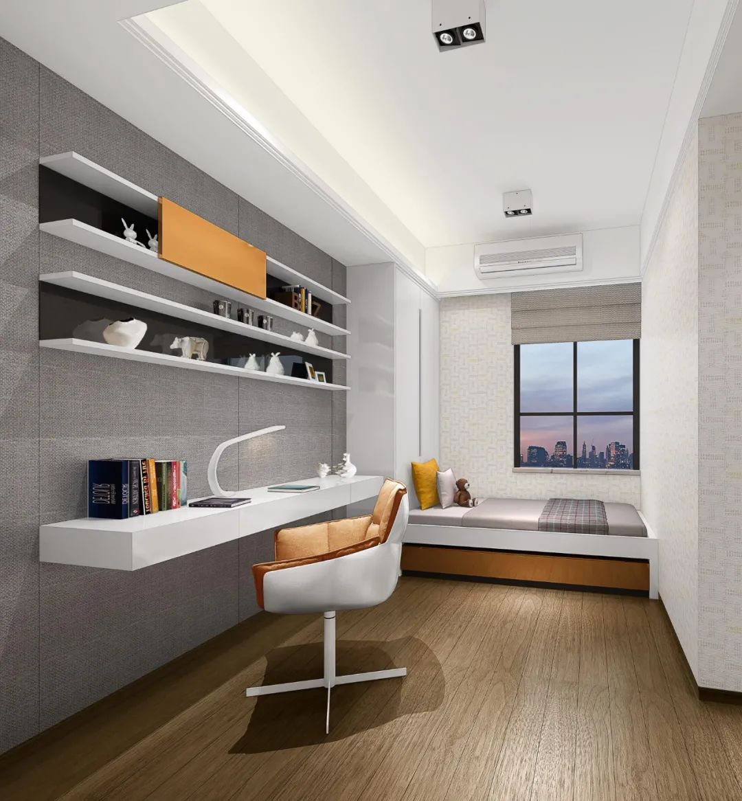 100㎡轻奢时尚样板间-10