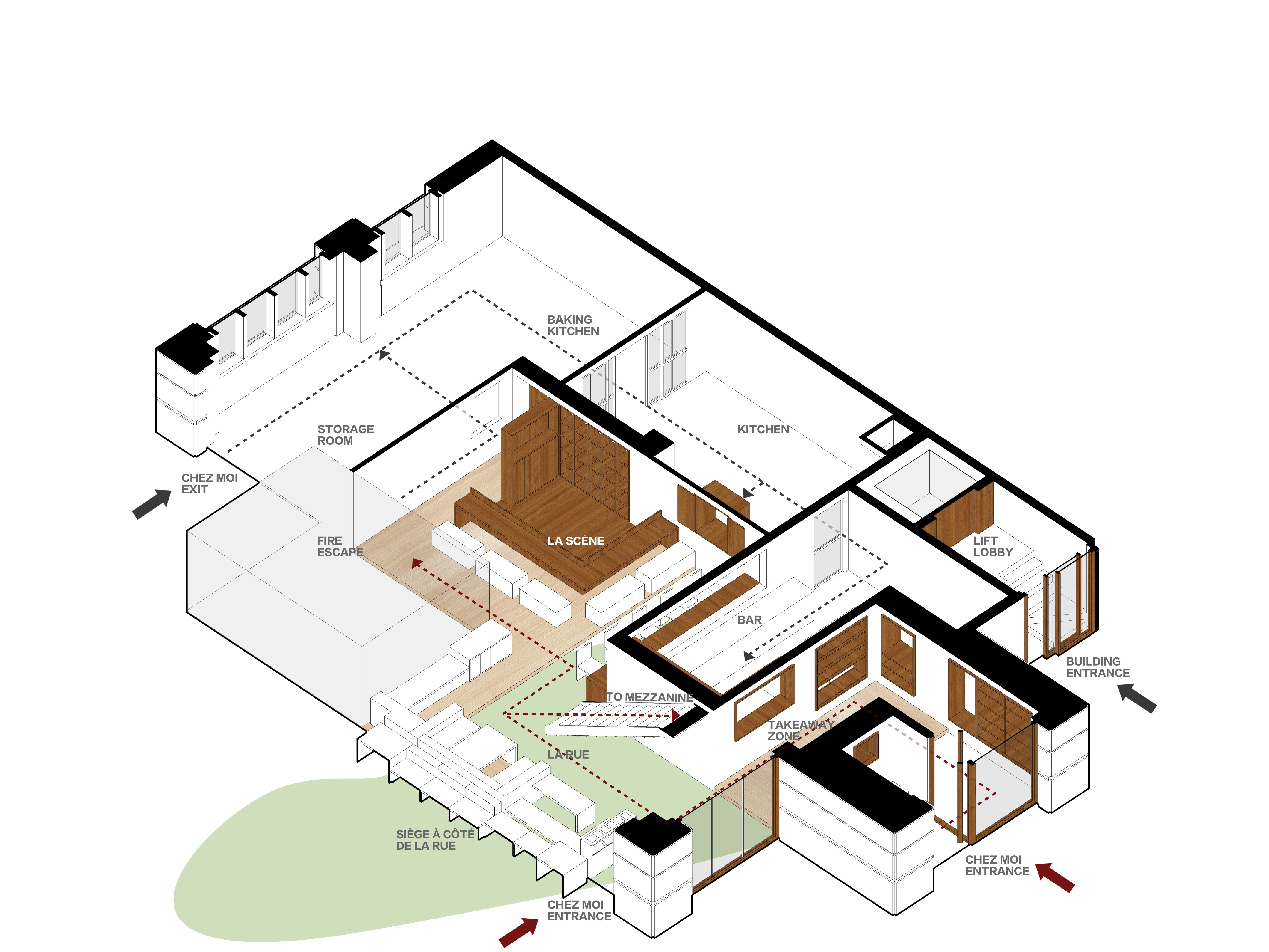 Chez Moi 餐厅及烘焙工坊丨中国大连丨RBAS-32