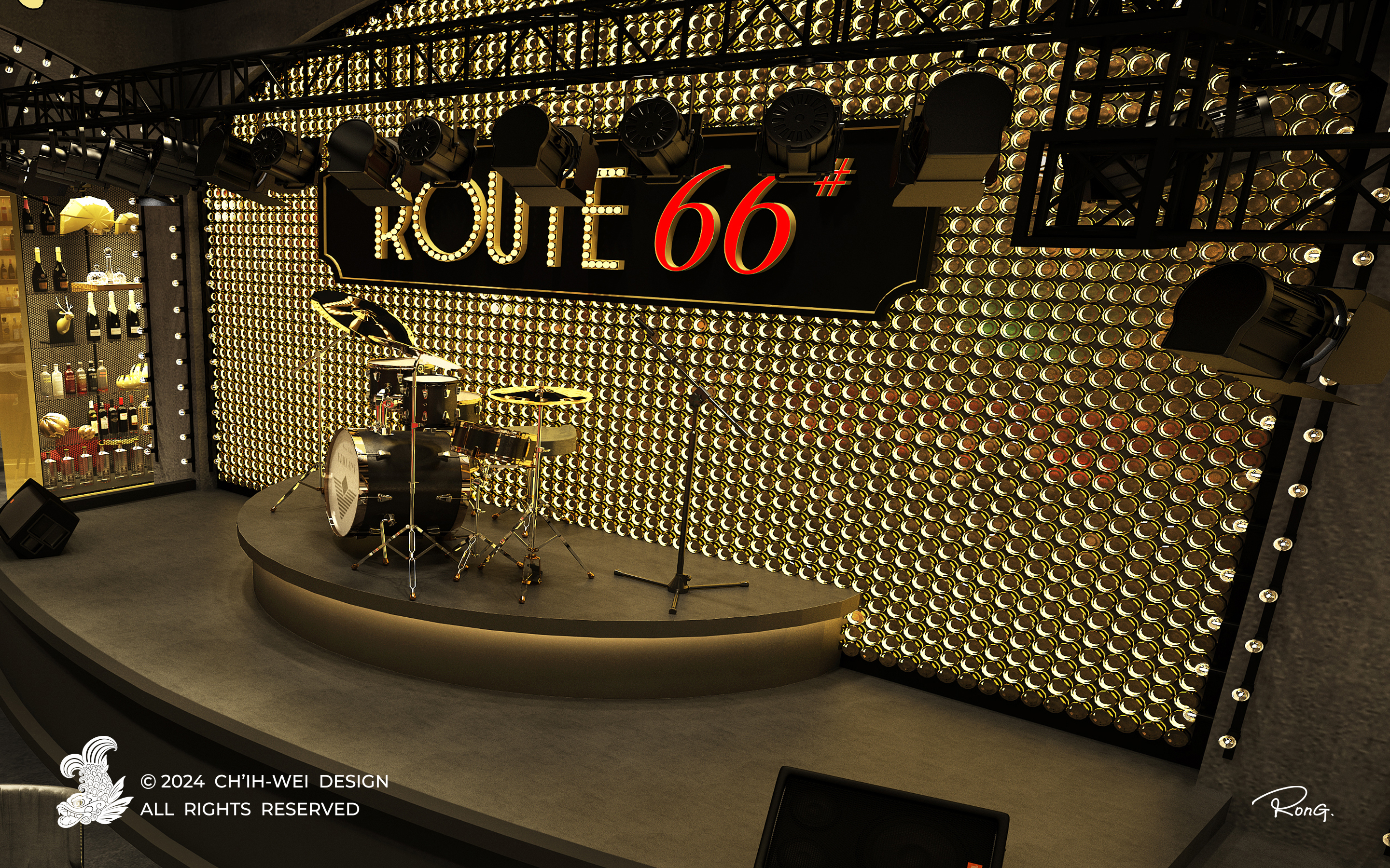 ROUTE 66#酒吧丨中国昆明丨昆明 CH`IHWEI 设计工作室-6