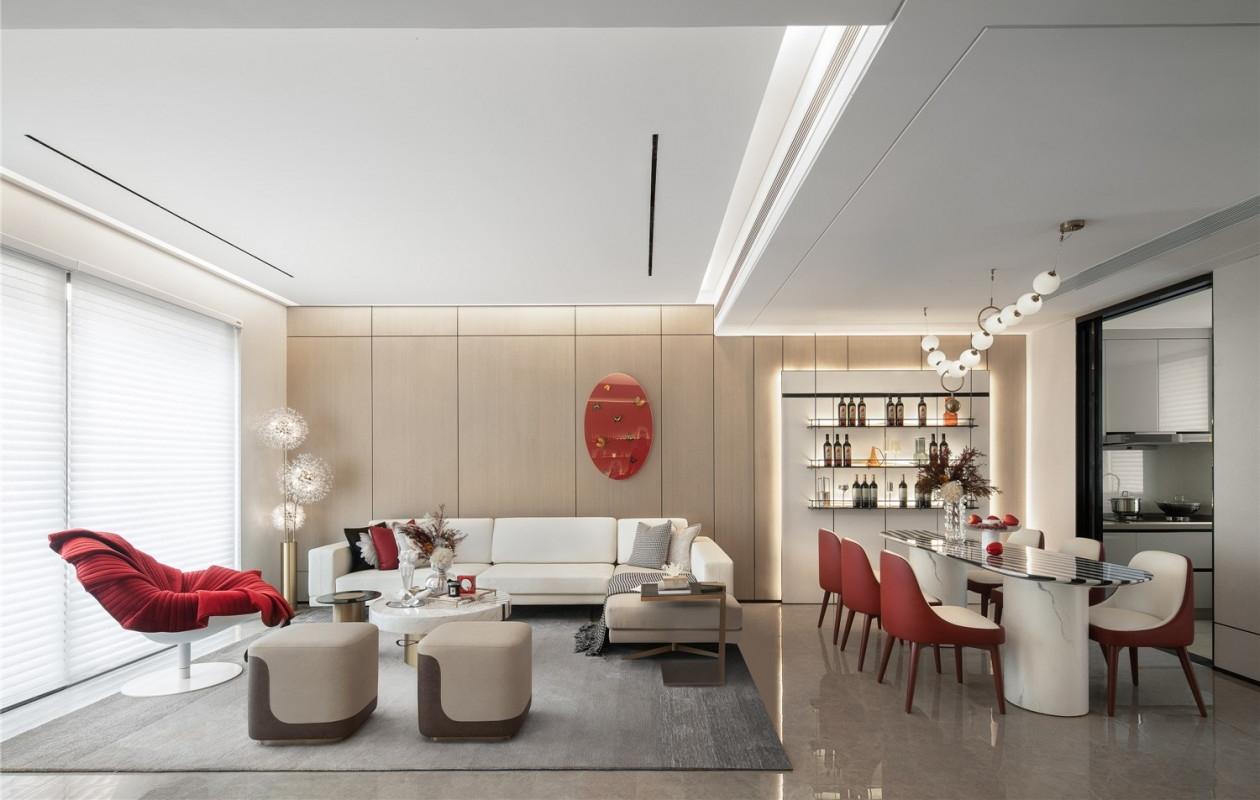 中铁建·昆明山语桃源上下叠样板间丨中国昆明丨成都九度装饰设计有限公司-7