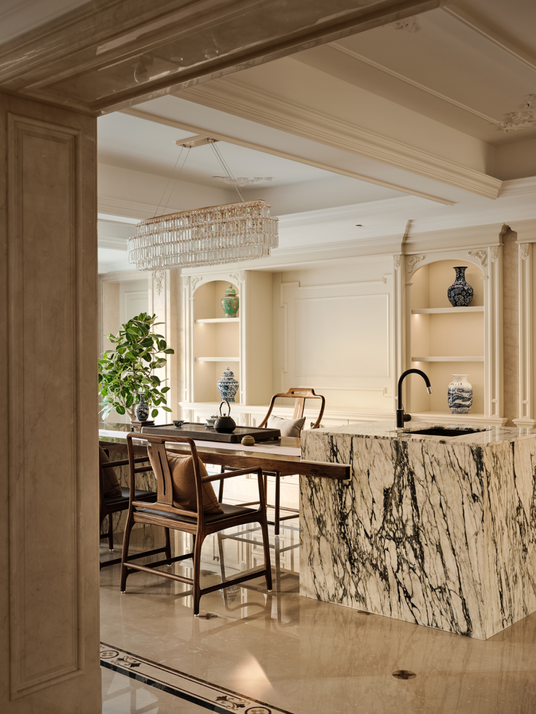 奢华与艺术的现代续章丨中国宁波丨宁波王敏巧空间设计有限公司-28