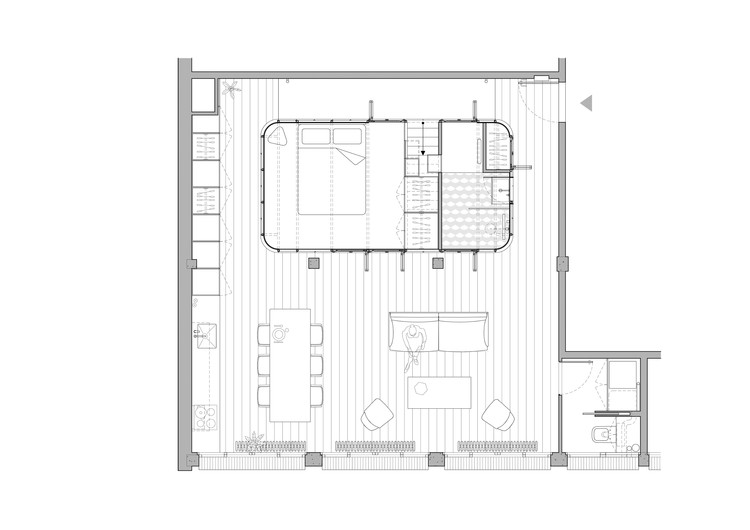 巴黎工业风公寓-10