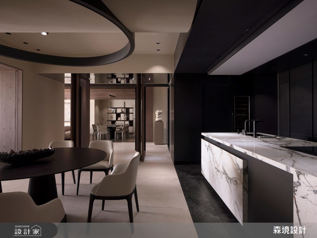 未提及明确名称,可暂称为“王俊宏76坪现代风设计案例”丨森境+王俊宏设计-17