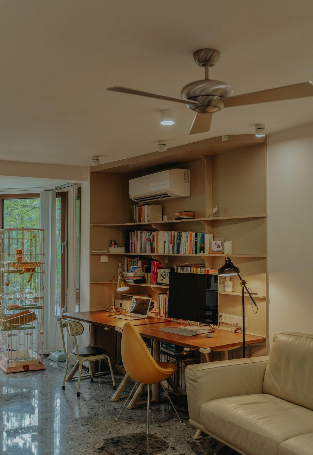 复古风一家三口的温馨之家-8