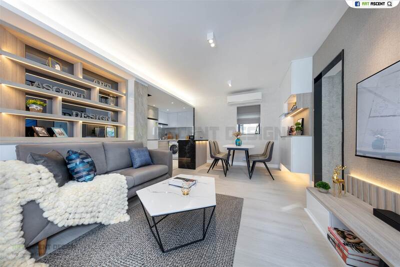 大坑光明台装修设计案例-93