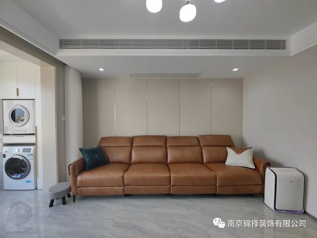 锦颂华府 125 平现代极简风装修实景案例丨锦择装饰-15