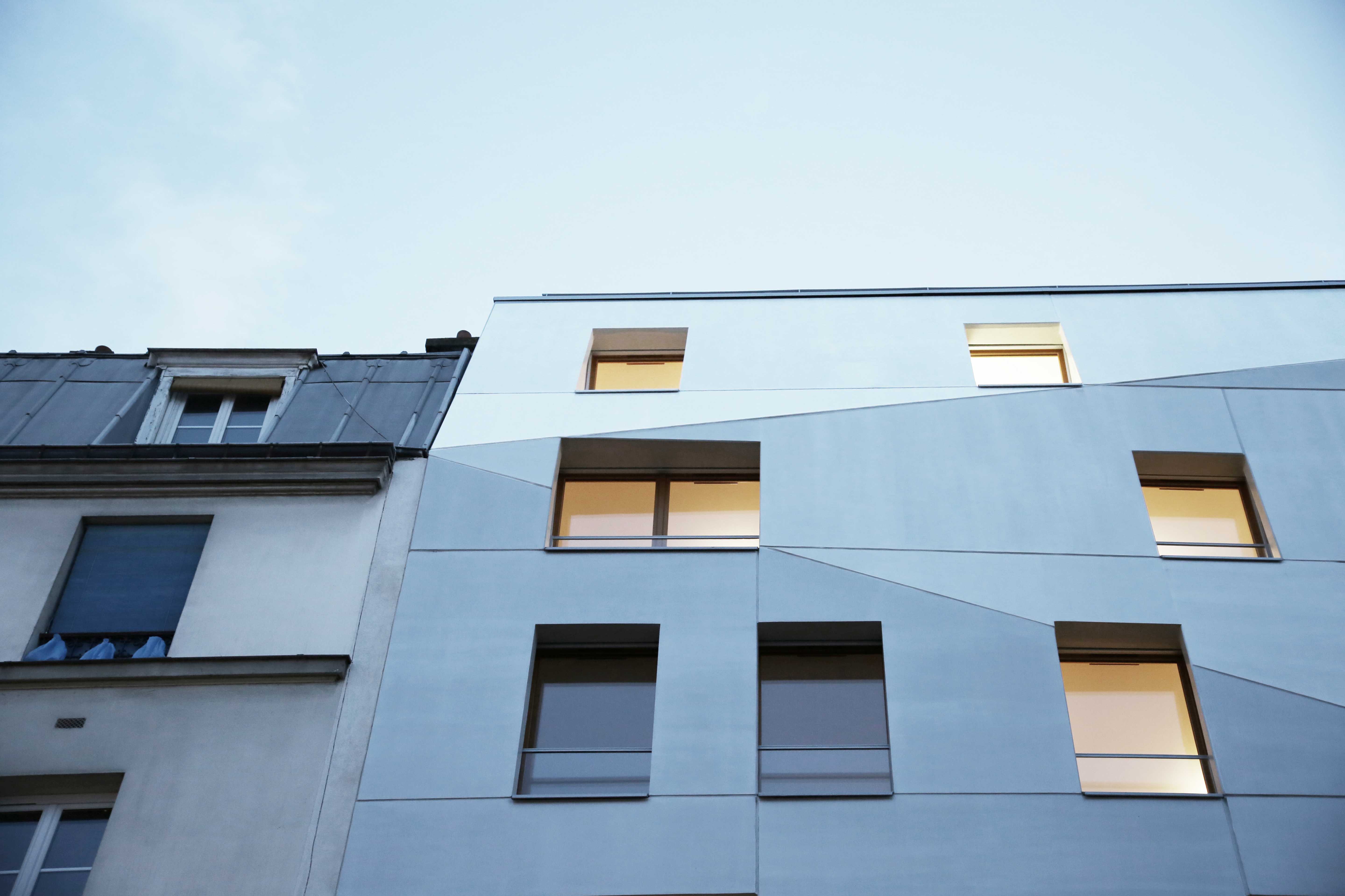 14 housing units 1 retail space rue saint maur paris 10-7