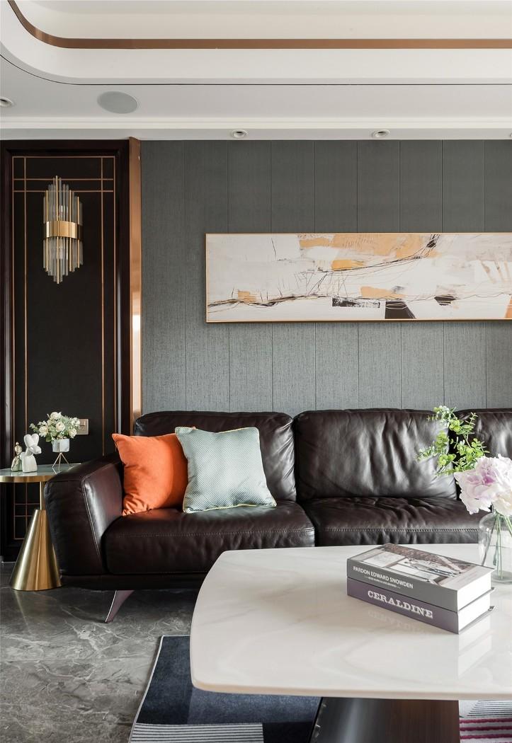 120㎡老气精装房掰成时髦精致轻奢风-30