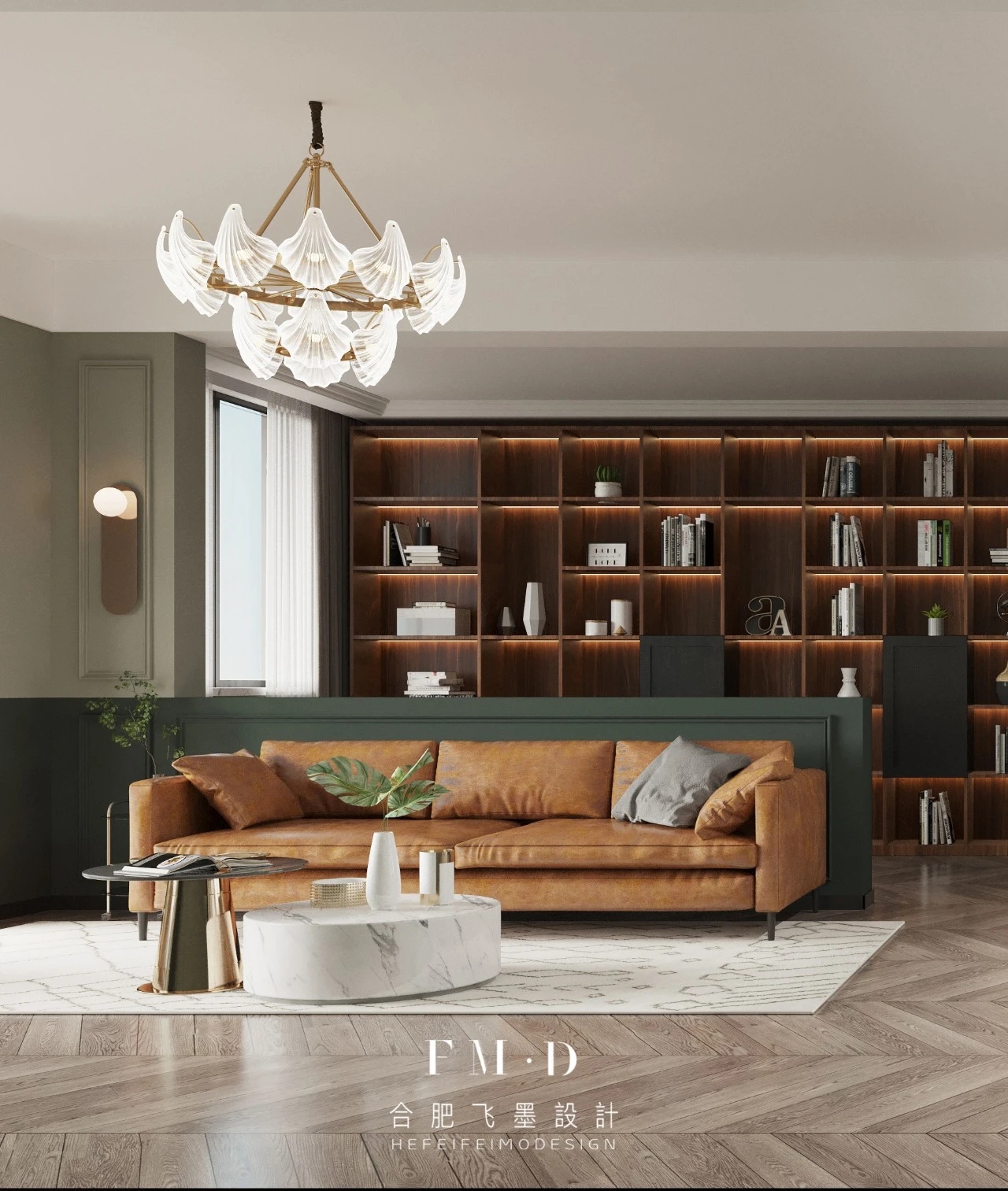 合肥翠竹苑 110㎡北欧复古风老房改造，个性配色与实用功能完美融合-28