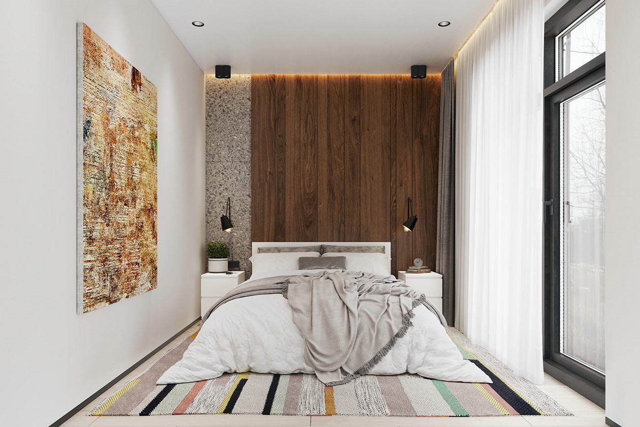 质朴简洁公寓设计-10