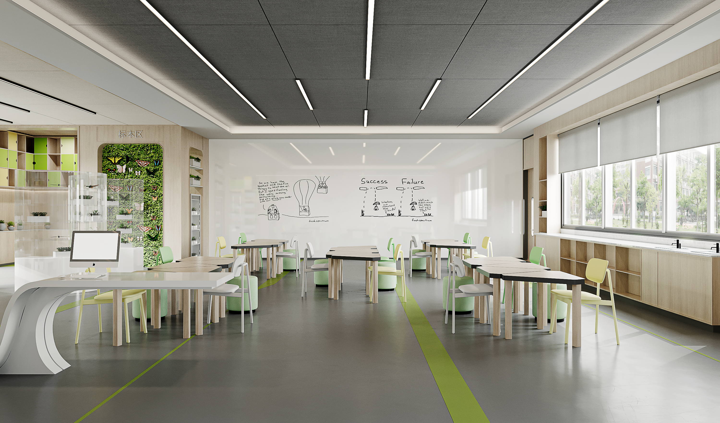 顺德幼儿园室内设计-3