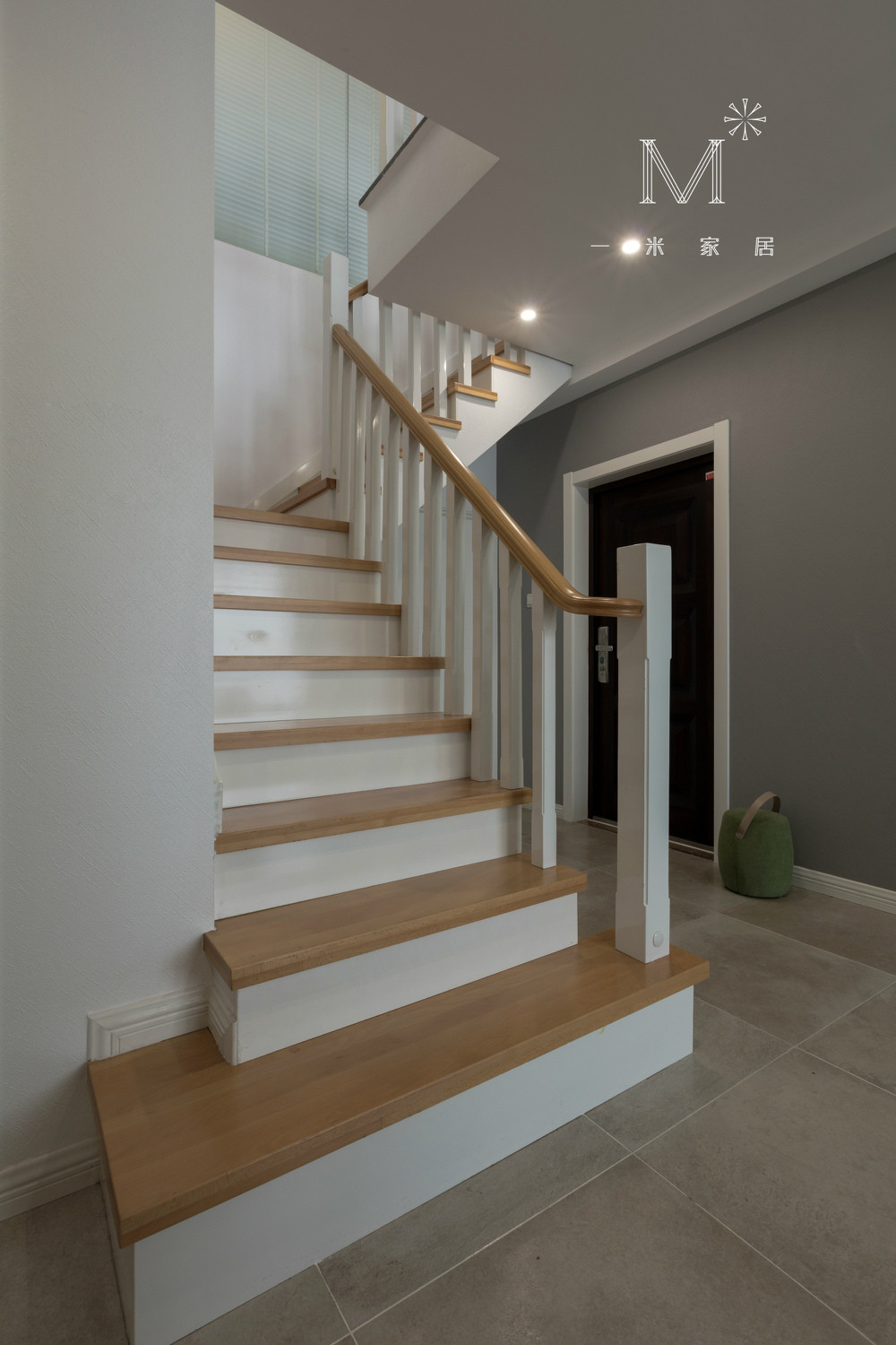 一米家居打造 150㎡现代简约清新空间-12