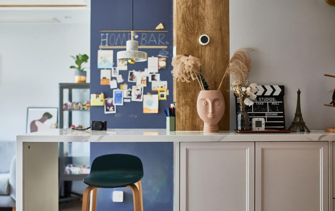 北京通州 90 平米现代轻奢三室一厅,设计巧妙利用空间-6