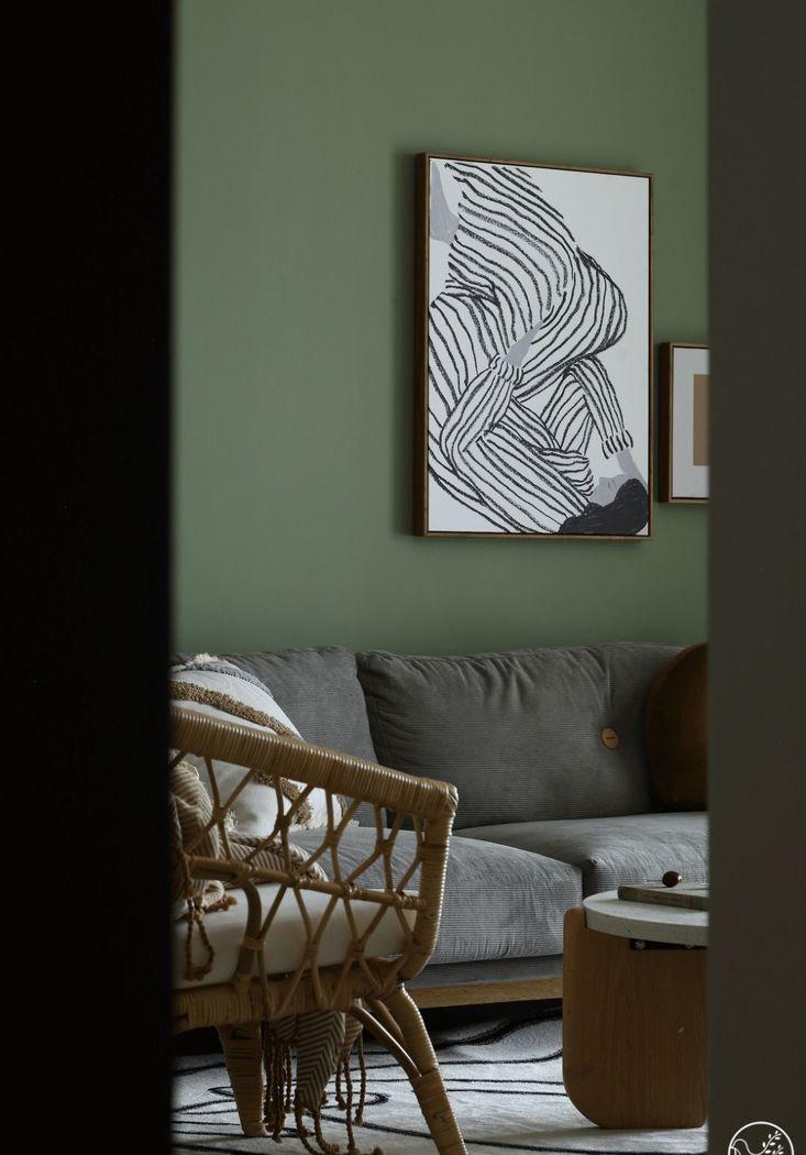 平层住宅的清爽绿意变身丨清羽设计-20