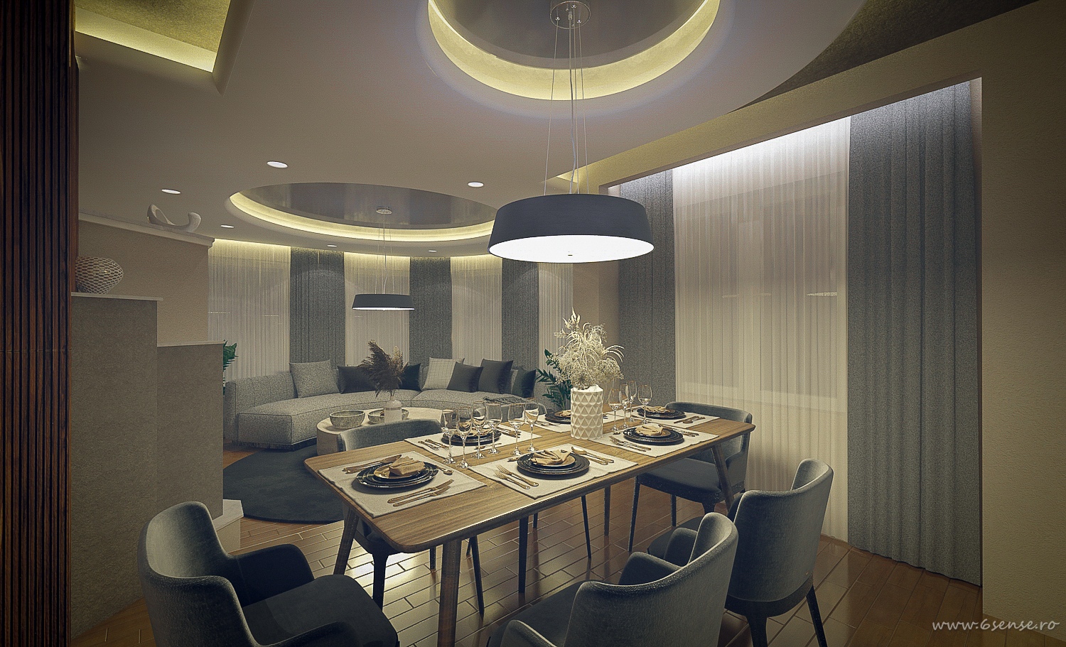 卡萨·摩尔多瓦第六感室内设计（事务所）

注：这里需根据实际情况理解Casa Moldovan可能是特定人名等，可以结合更多背景准确判断，Interiors常见用在室内设计领域表述室内装饰、室内设计，所以这里意译为室内设计（事务所） ，若有对应的标准规范译法请以其为准 -14