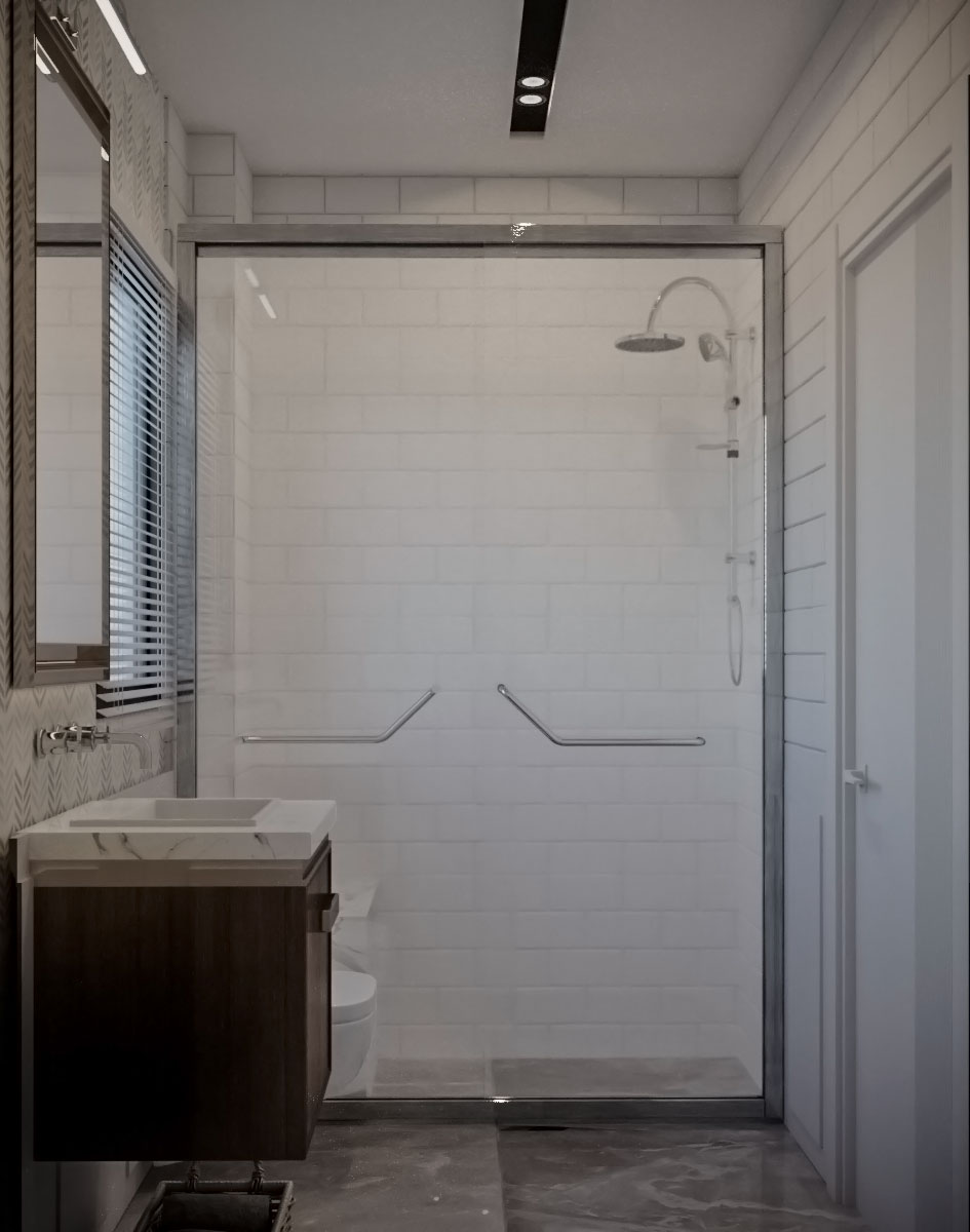 Laundry,Storage and Bathroom 设计丨埃及丨innovest design studio-4