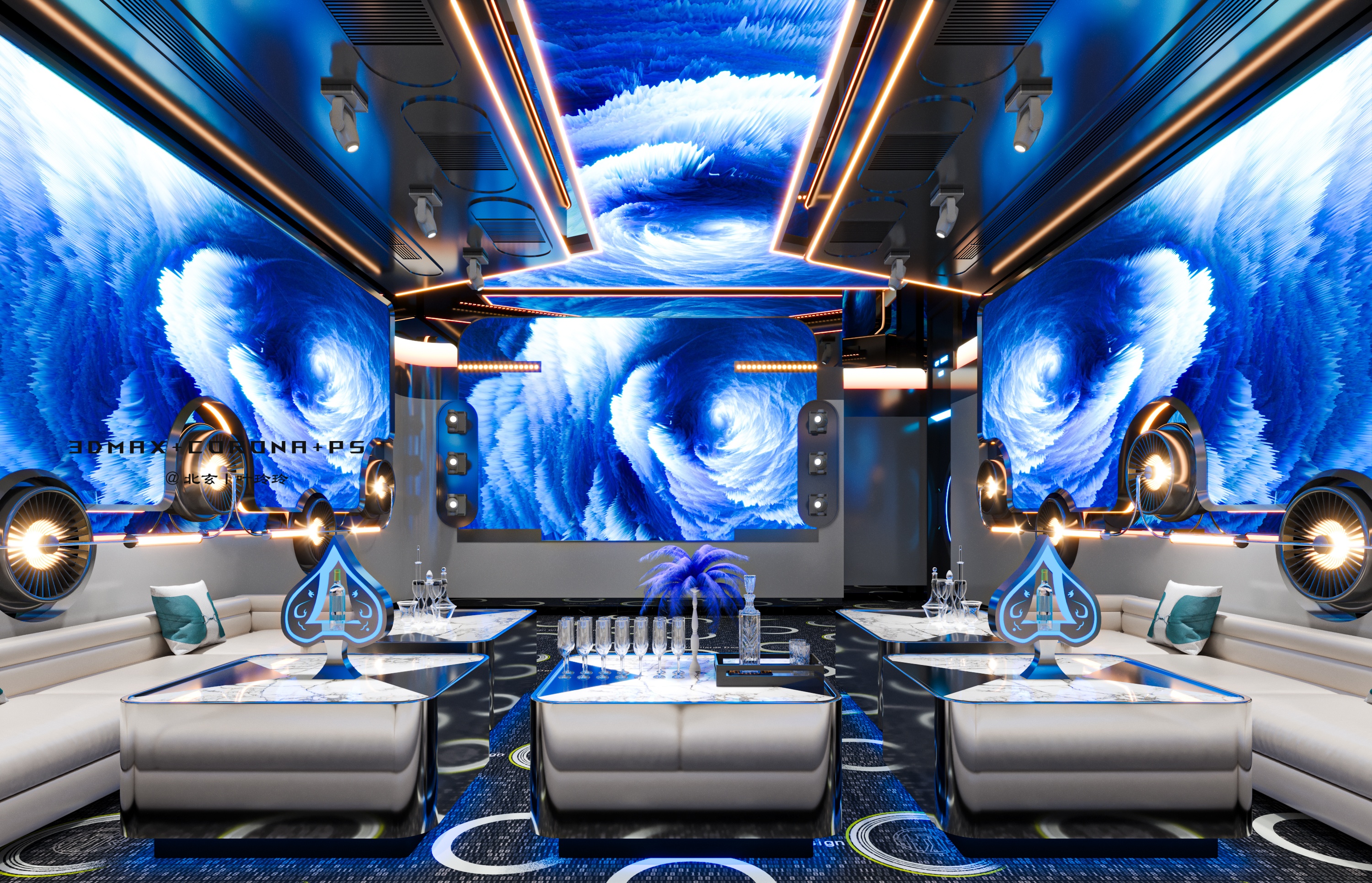 KTV（--PARTY K）丨体验声学与美学的极致魅力-3