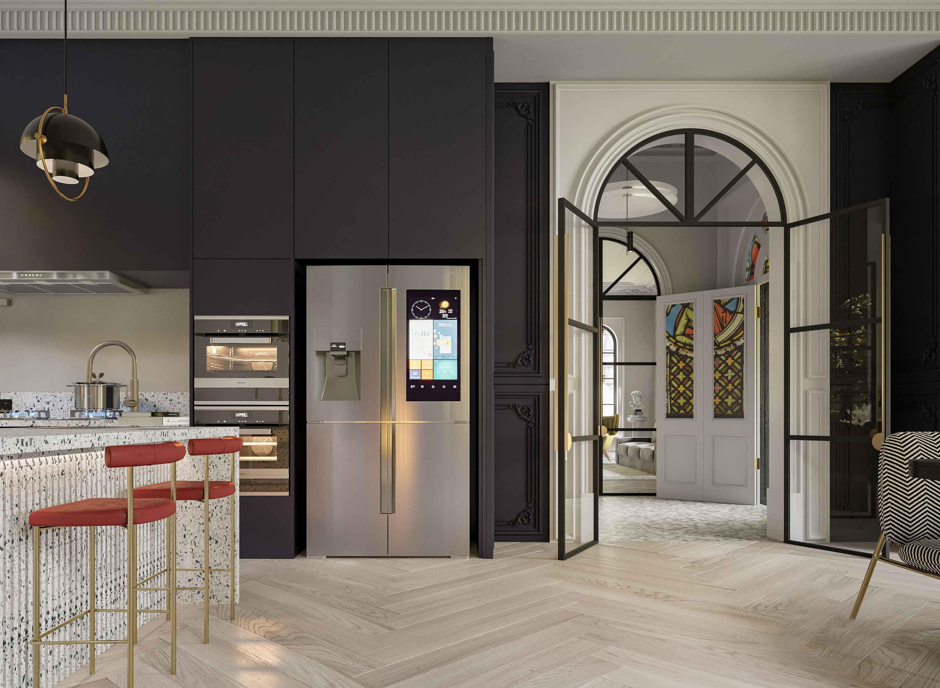 时间之窗——现代法式自建别墅-20