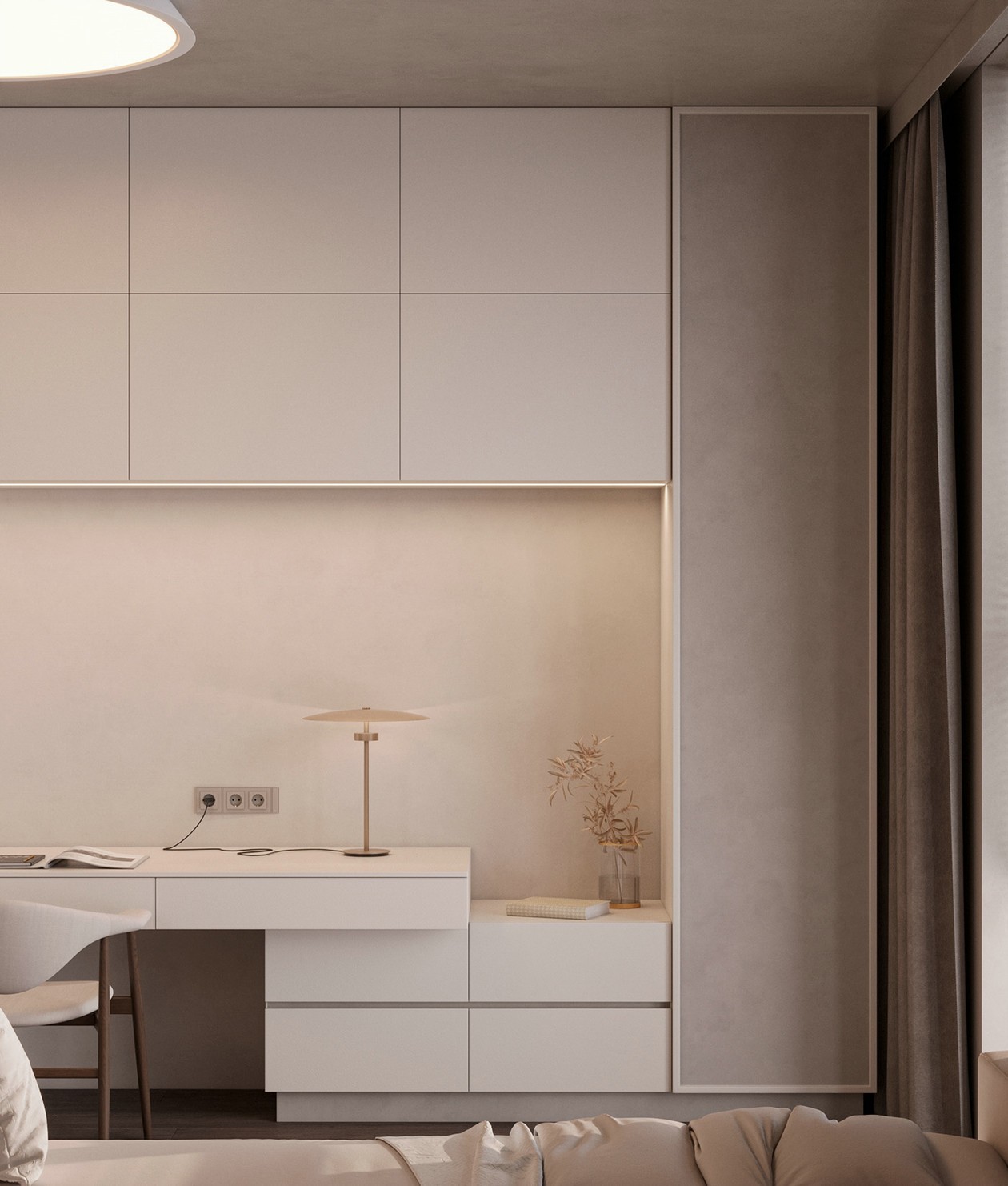 浅色系住宅设计 质朴的高级感！-12