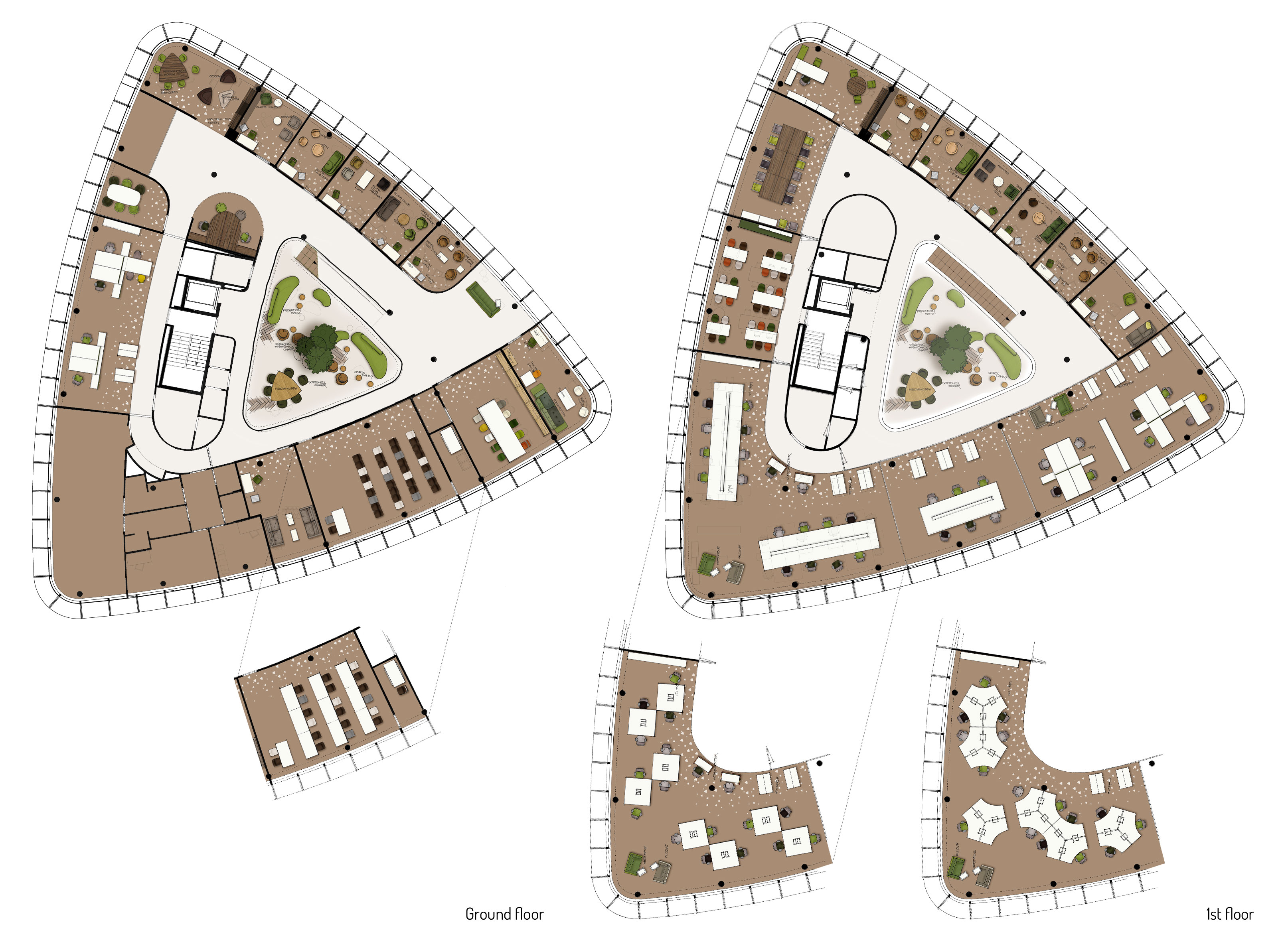 森林中的疗愈空间——荷兰 Helen Dowling 心理肿瘤疗养院-11
