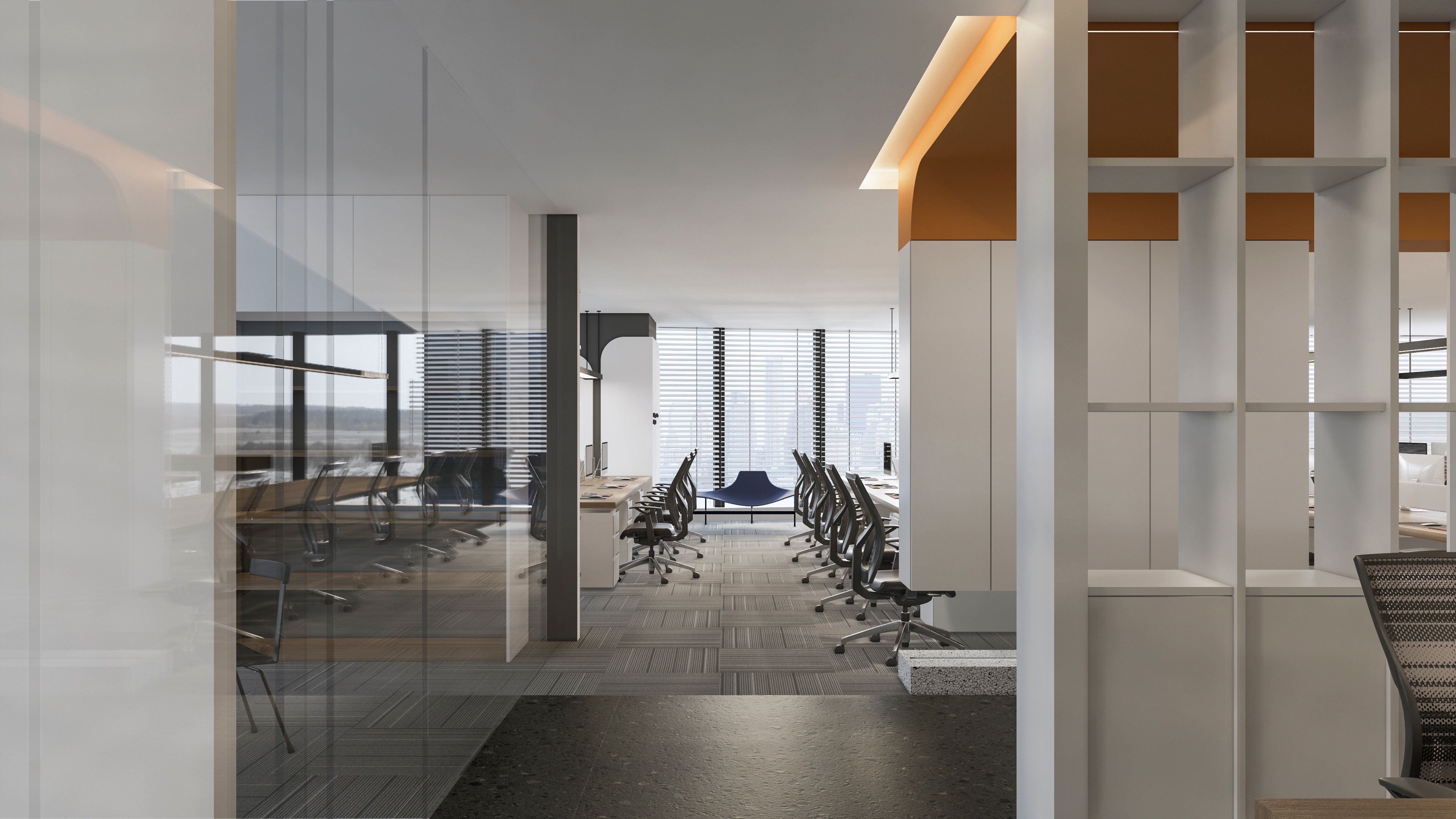 设计事务所  诺仕科技办公空间，方圆之间·别具洞见-15