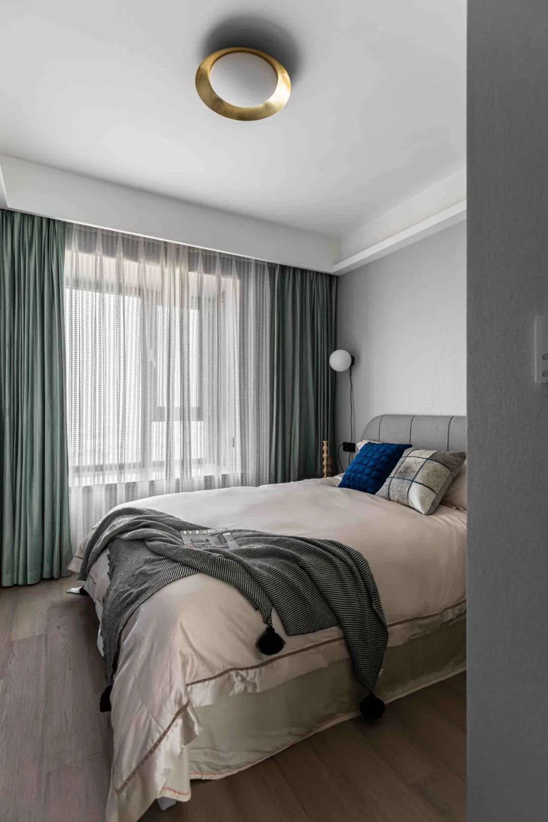 大理石+原木，80后业主的现代风四居室 | 花漾美作-88