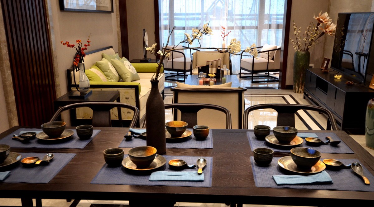 汇龙湾 4#中式复式样板房-16