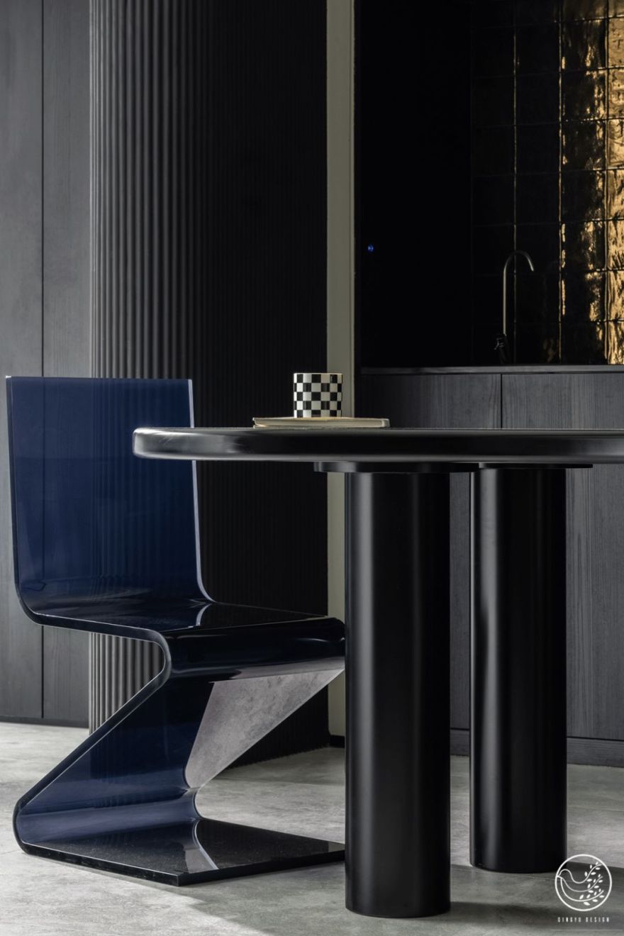 黑白圆舞曲 · 成都金牛区精致酷家居设计丨中国成都丨清羽设计-37