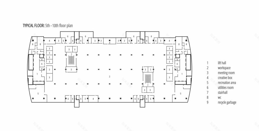 泰国 KASIKORN 商业科技集团办公楼——现代办公空间的创新设计-54
