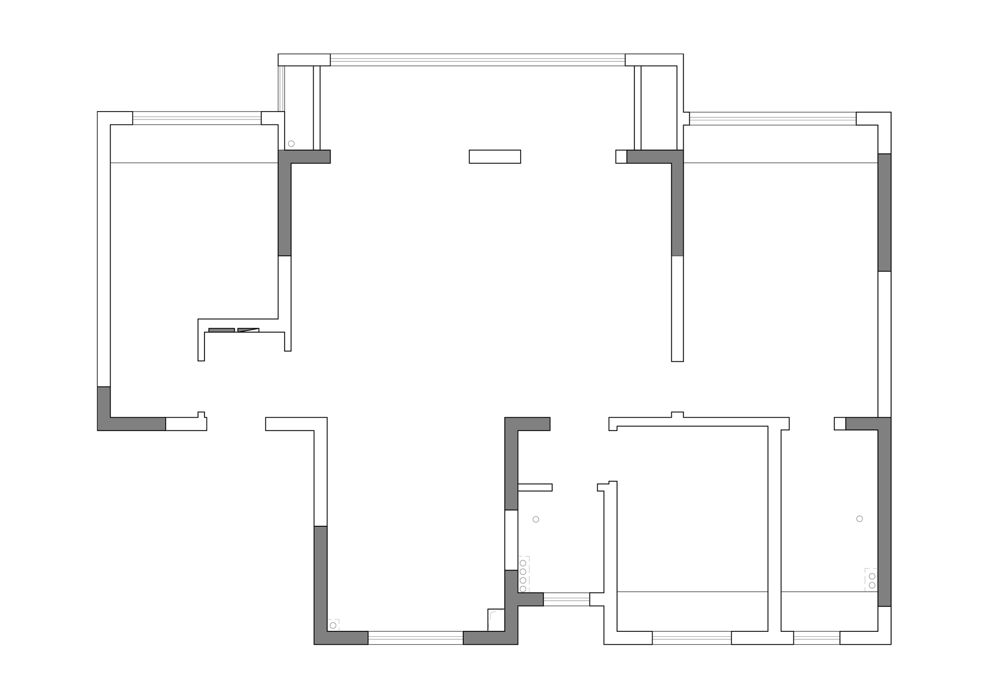 安徽芜湖国宾台142㎡ 《黑色圆舞曲》丨中国芜湖丨研己设计-68