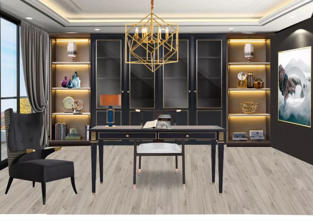 什邡世纪新城 260㎡美式家居,真实生活与设计的完美融合-61