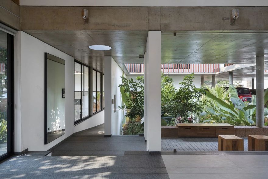 The Stoic Wall 住宅丨印度丨LIJO.RENY.architects-16