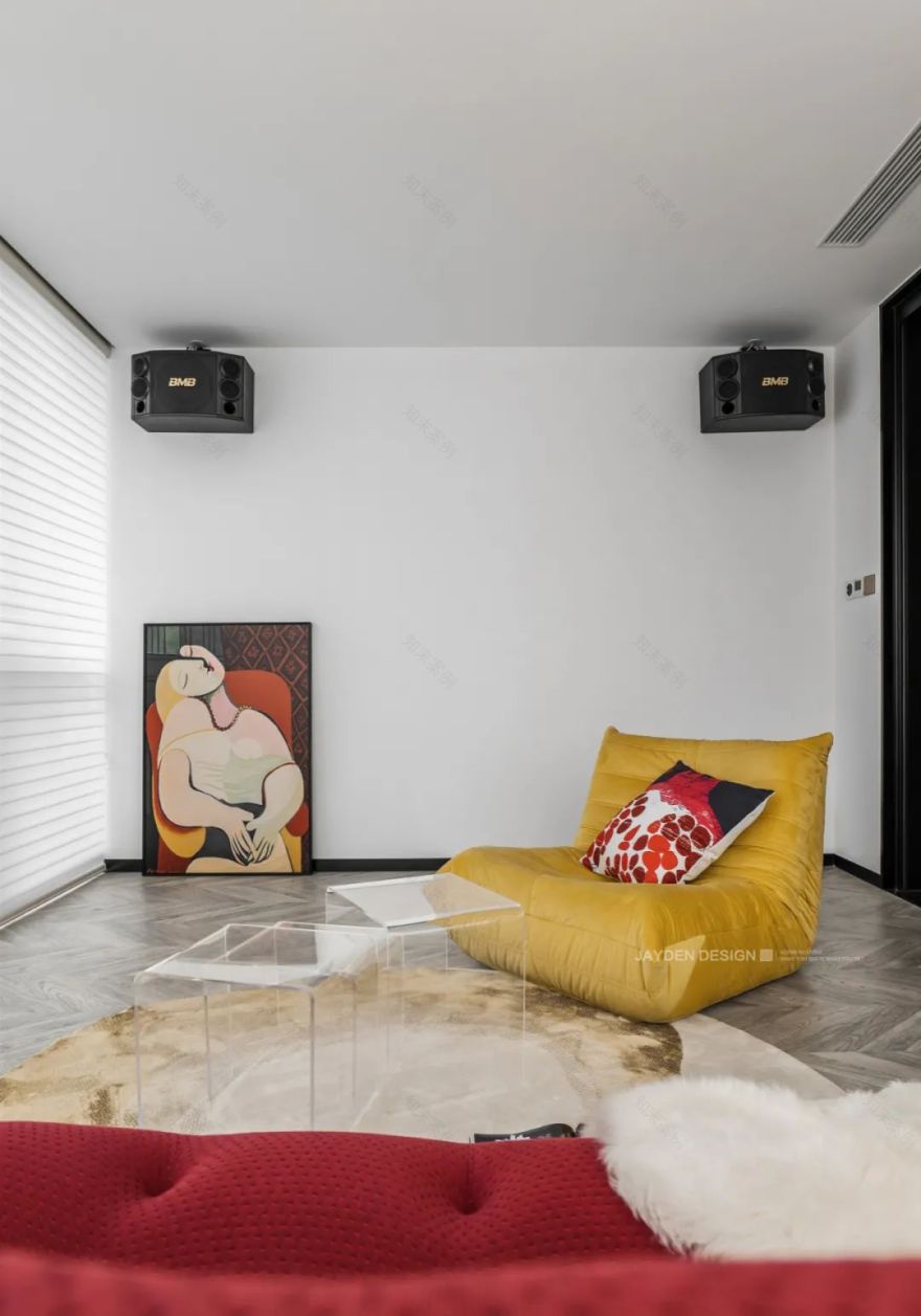 简狄实景案例|《光影之境》|双客厅+三面落地窗,凌空而居,不亦乐乎。-57