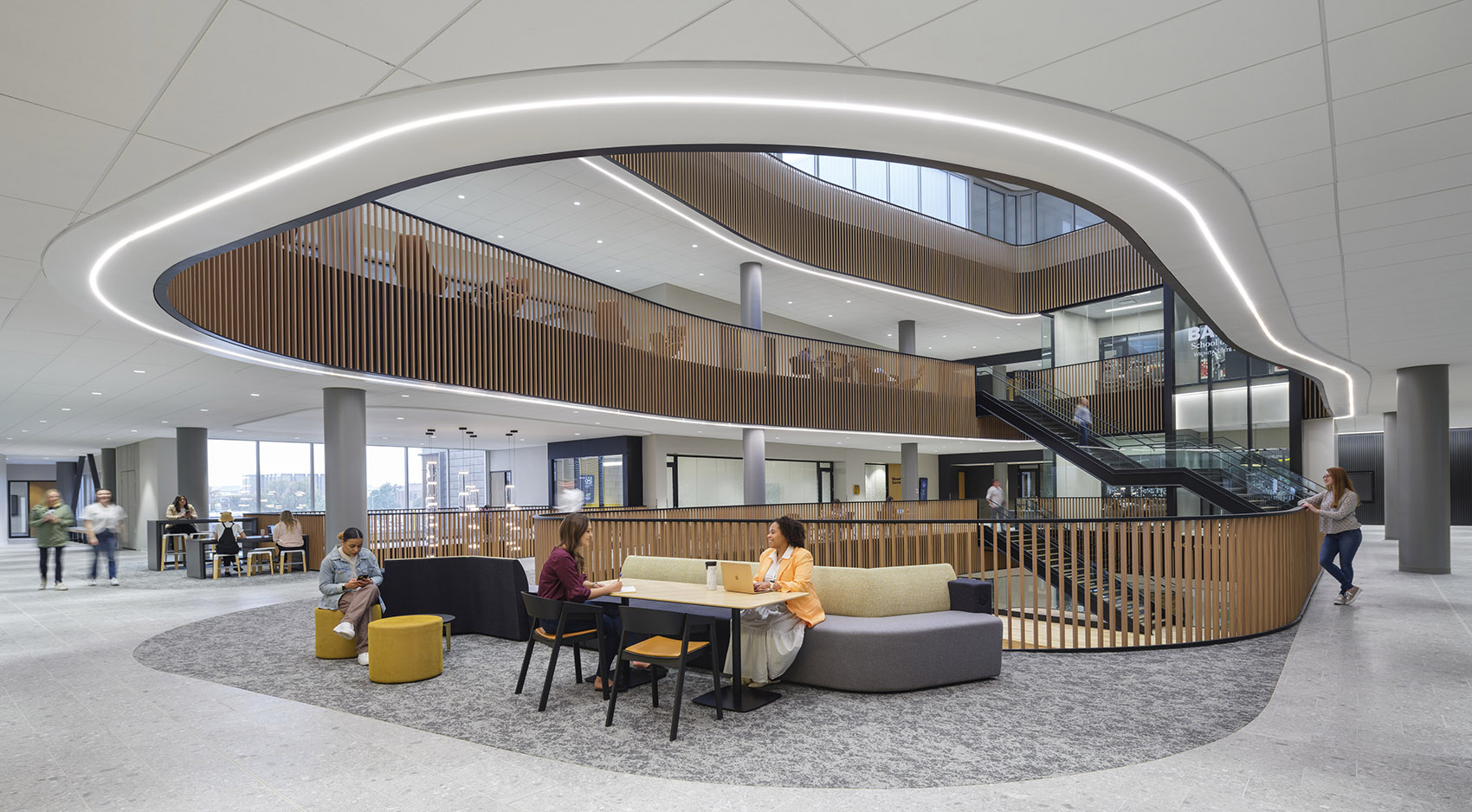 威奇托州立大学巴顿商学院 – 伍尔西楼丨美国威奇托丨Gensler-32