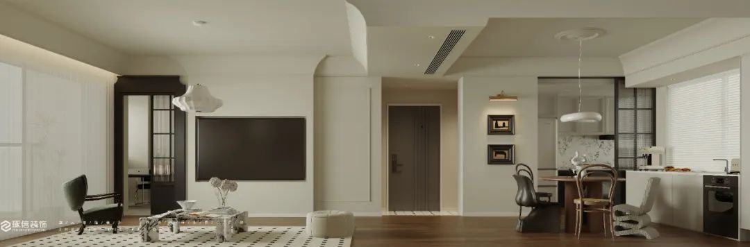 江与城熙溪地复古混搭风设计丨中国重庆丨何金霞,陈杰-8