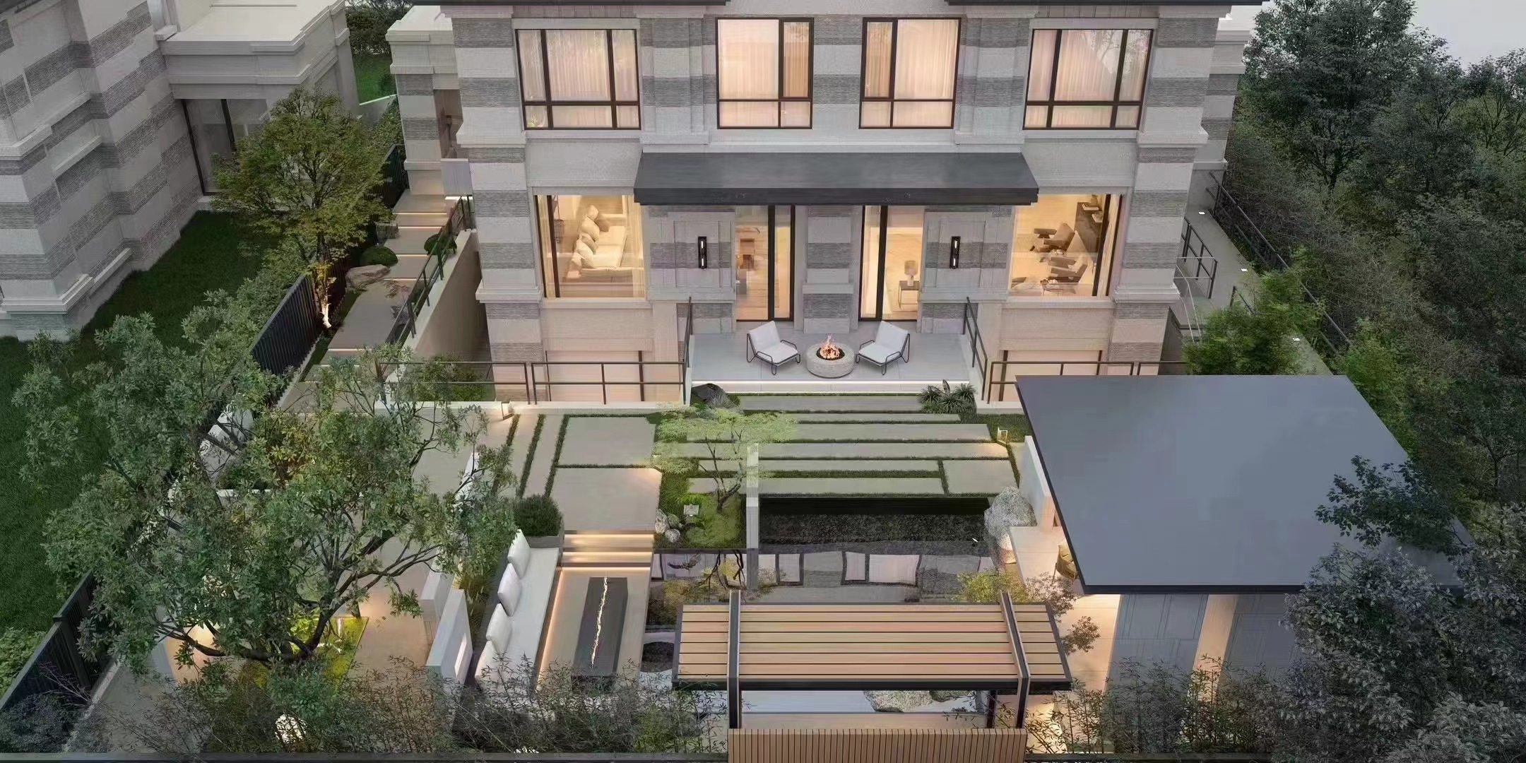 室外设计——庭院景观-1