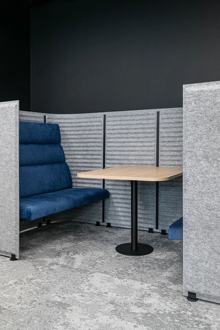 1400㎡制造公司总部办公空间,优雅精致灰的工业风设计-34