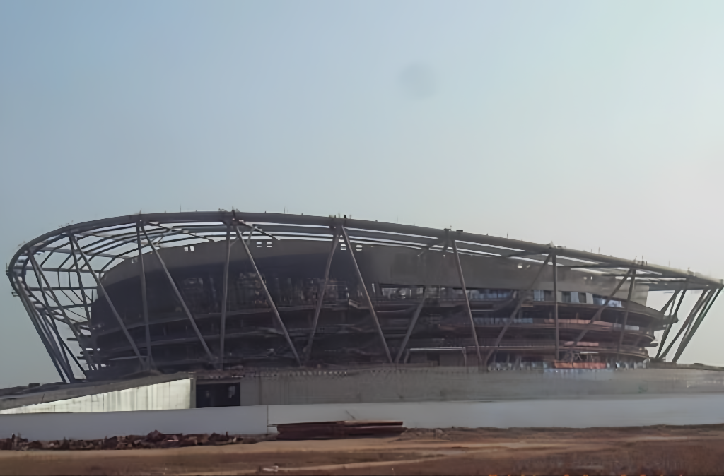 中建钢构出手，十五运的“篮球框”有了|全运×中建钢构-41