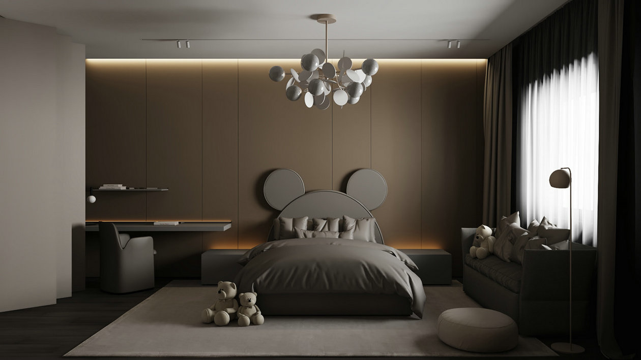 深色系公寓设计-15