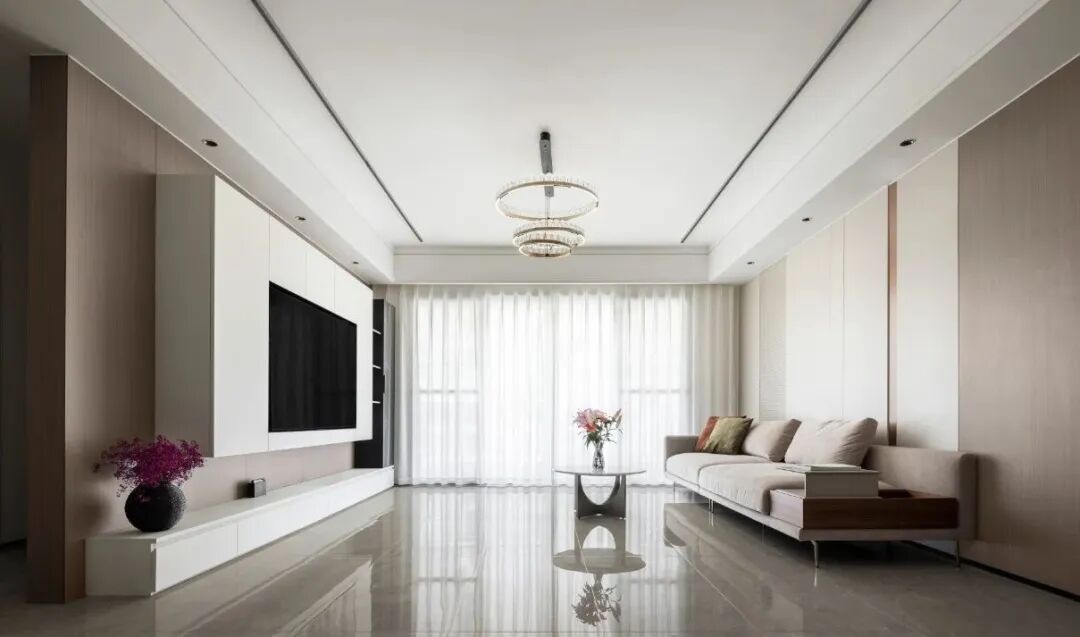 150㎡意式极简风大平层，简简单单的婚房，却越住越爱！-62