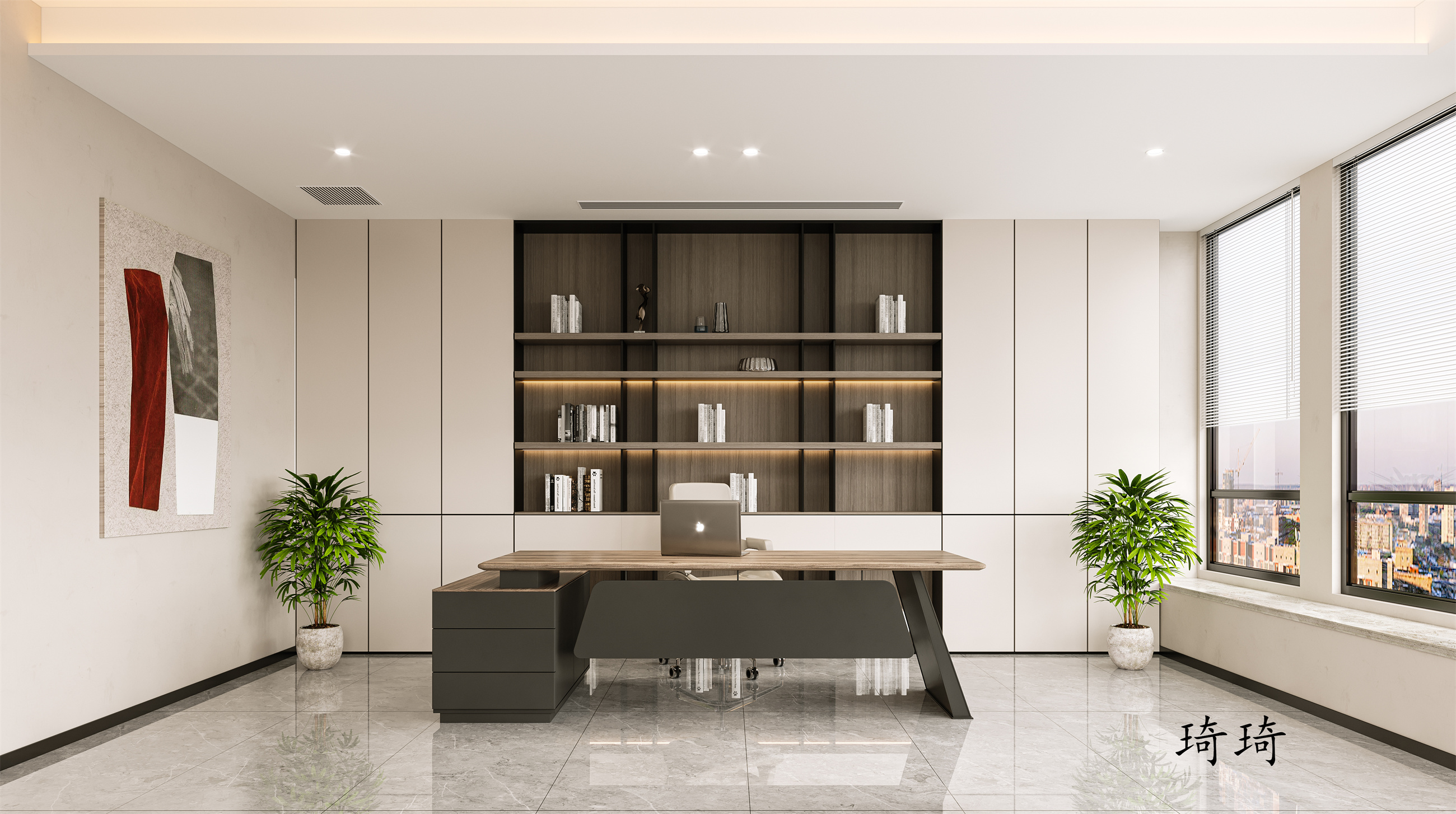 办公室|陪太阳上班，陪月亮加班-5