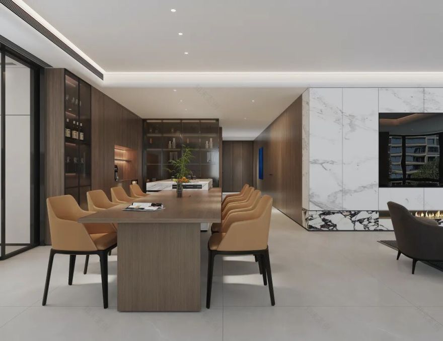 吉禾设计|生活的「场」,从公区到私域的美学共振-33