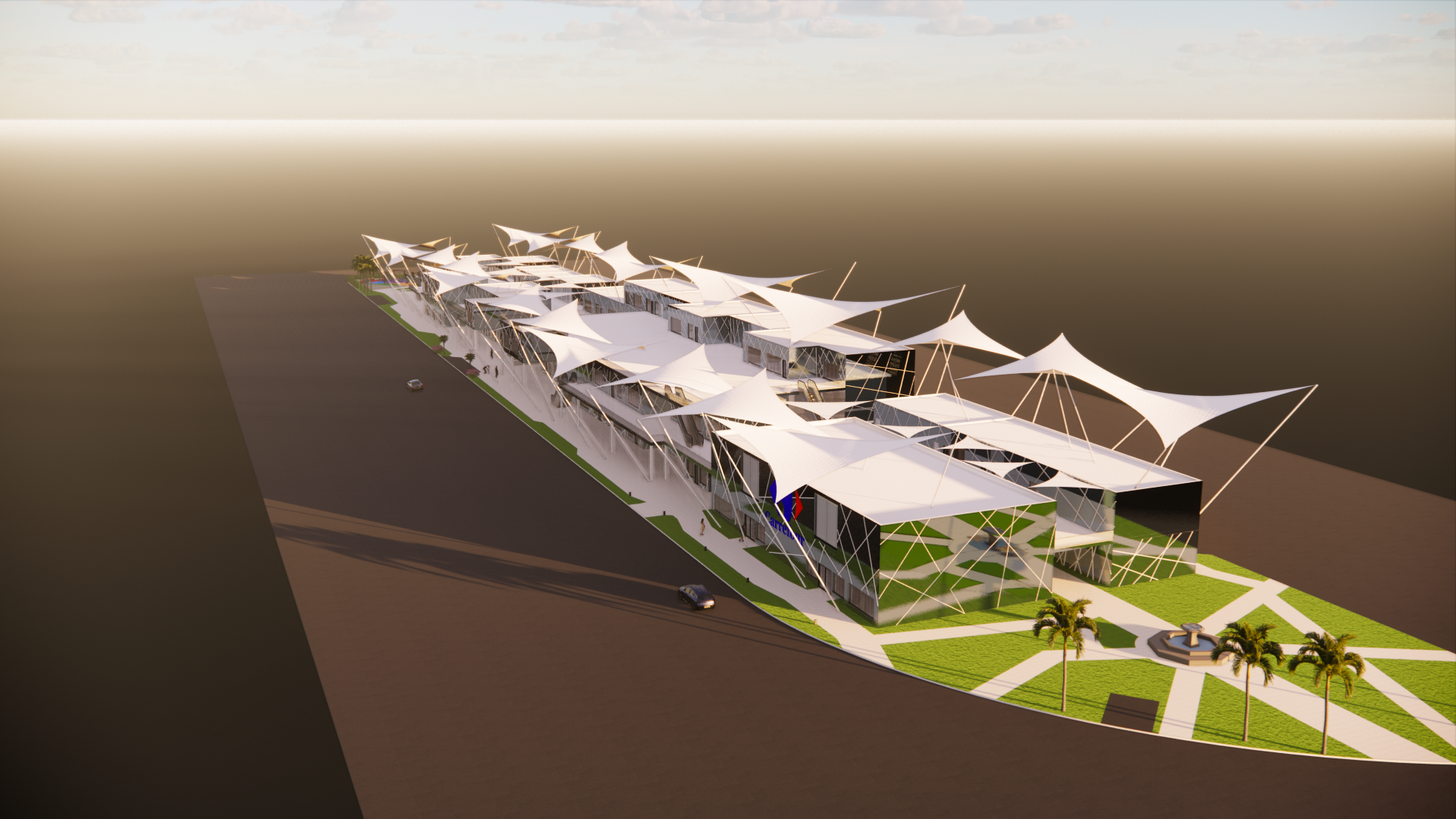 Spidersy Mall I Building Type Design Studio 2021.-9