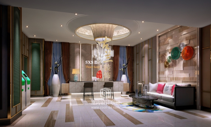 松桃精品商务酒店——广元酒店装修设计-1