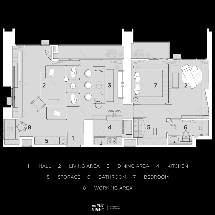 暹罗拉差贴威地址
注:RATCHATHEWI一般指曼谷的拉差贴威区,SIAM常见为暹罗,这里结合语境推测可能是关于暹罗拉差贴威区的某个地址表述,但整体THE ADDRESS因为缺乏更多信息,不太能明确其具体所指,这里暂按字面地址翻译 丨泰国曼谷丨THE END IS NIGHT Studio-7