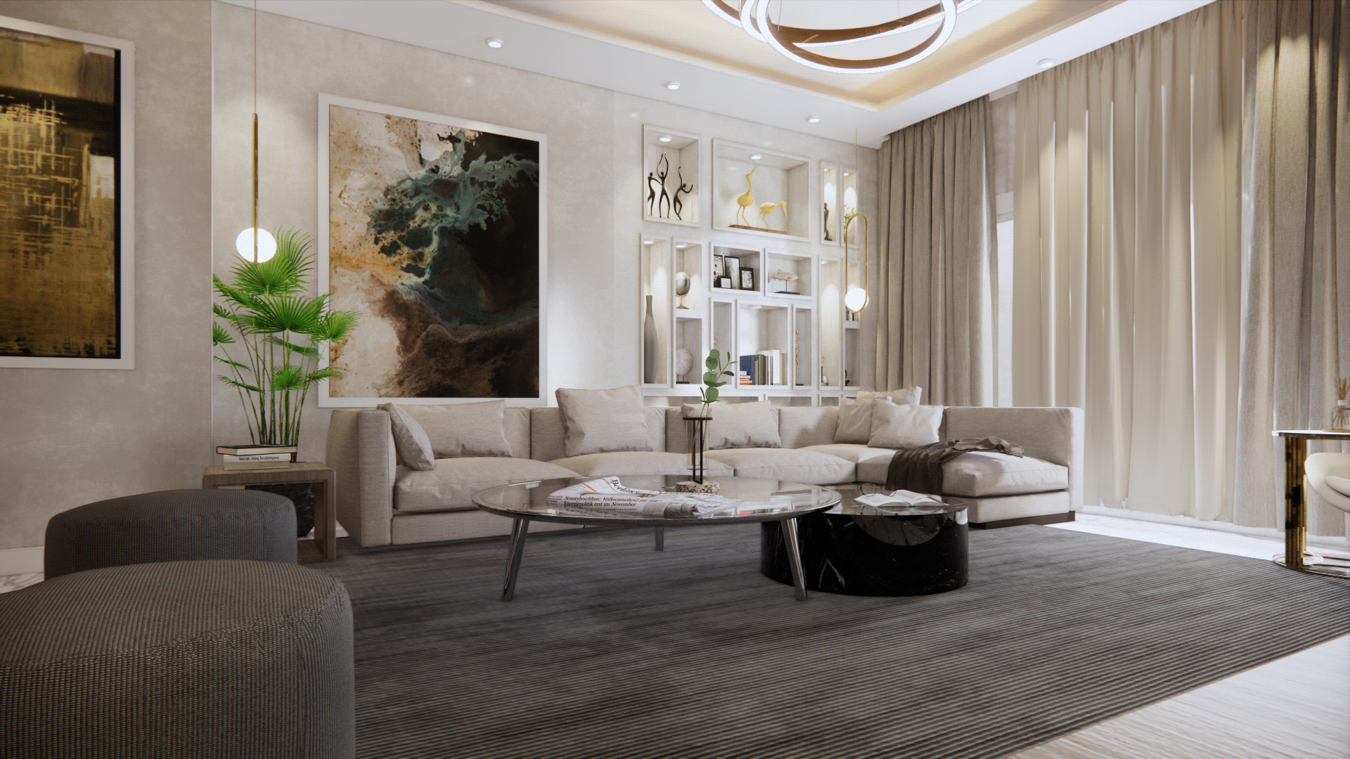 MODERN RECEPION | NEW CAIRO-4