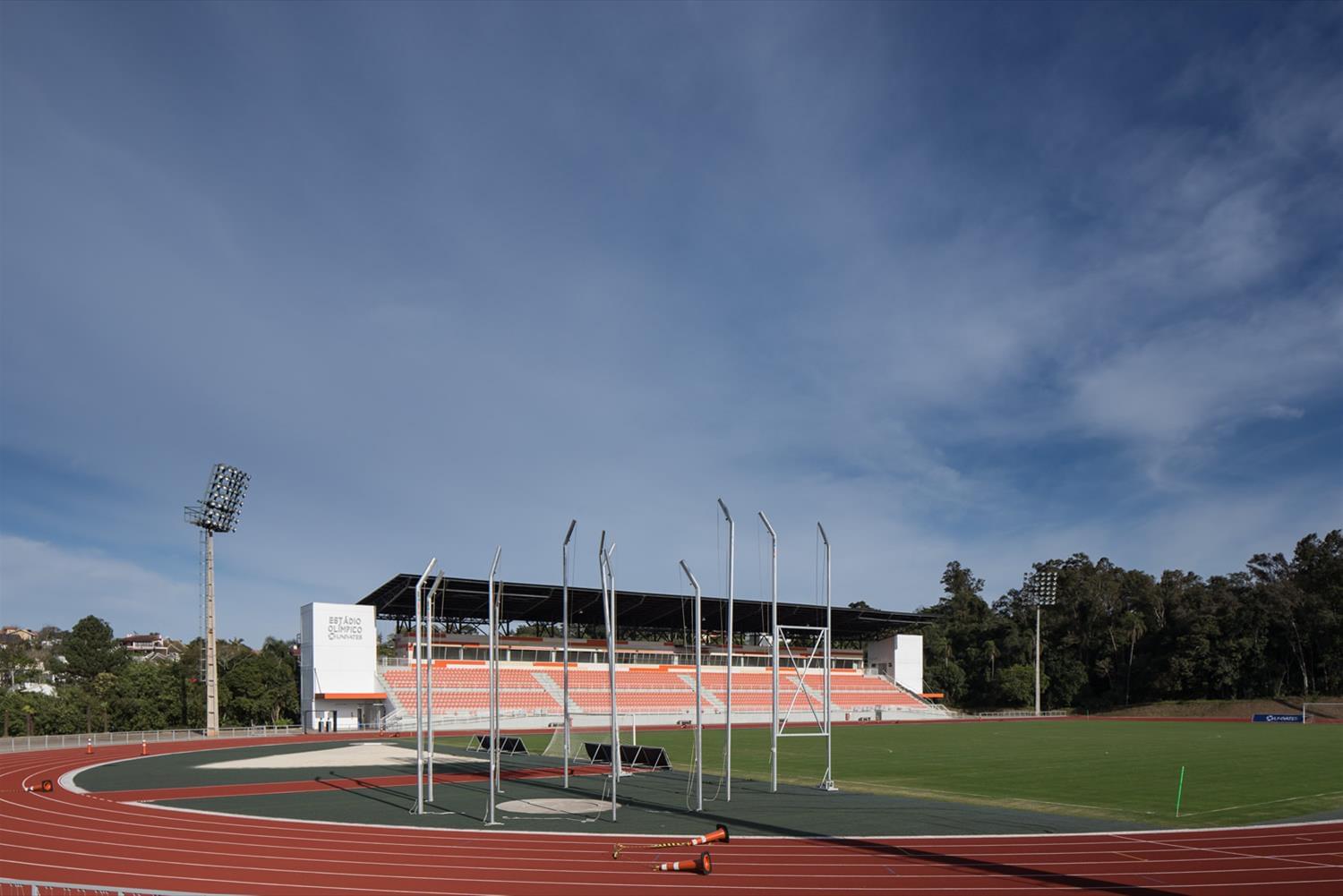 巴西 Estádio Olímpico Univates · Tartan Arquitetura e Urbanismo 的体育建筑杰作-3