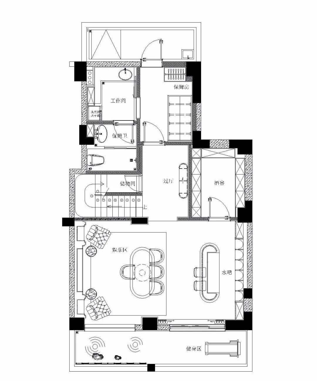 元禾大千 | 野奢美学融入长沙宝能公馆别墅样板间-58