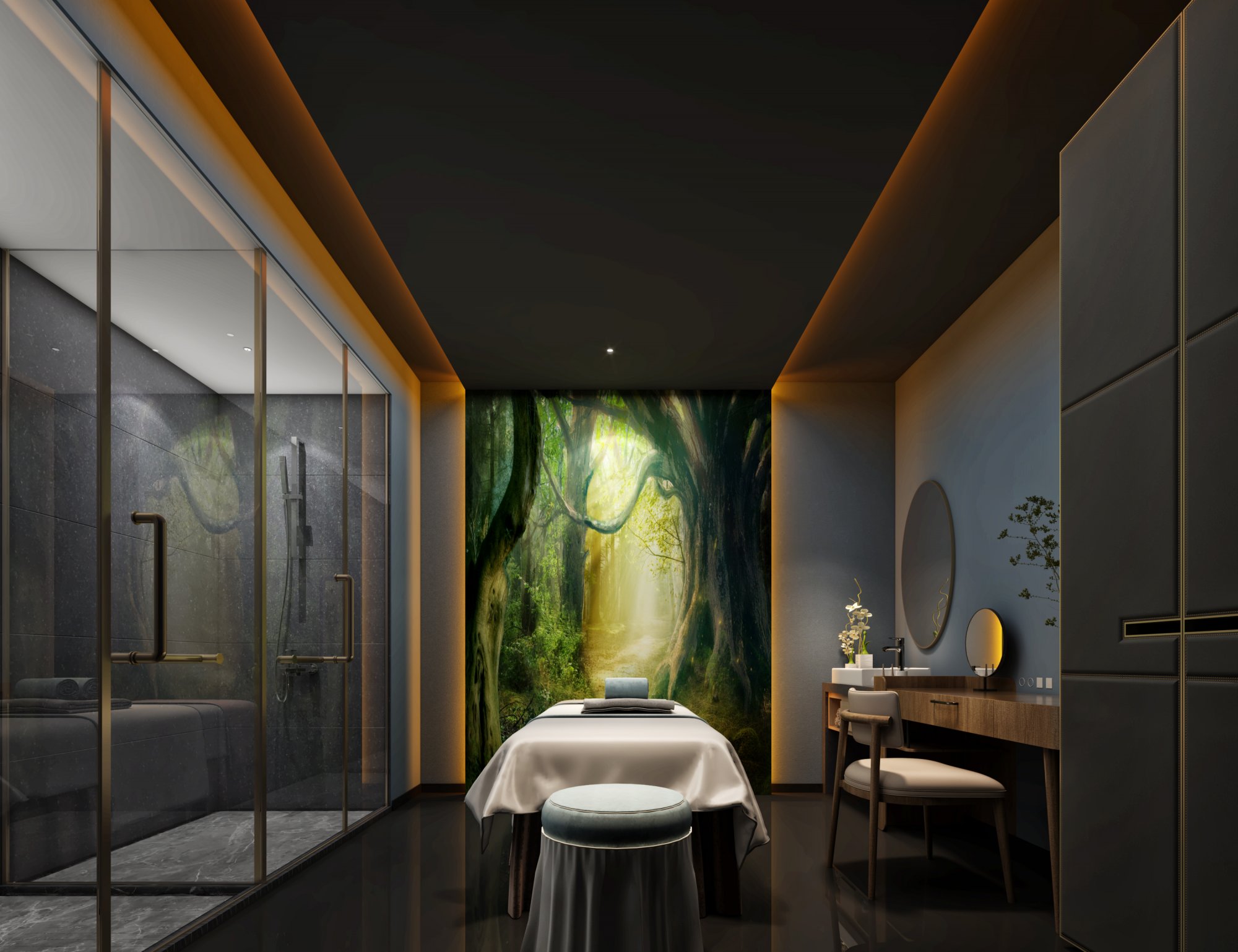 茶韵足浴空间-10