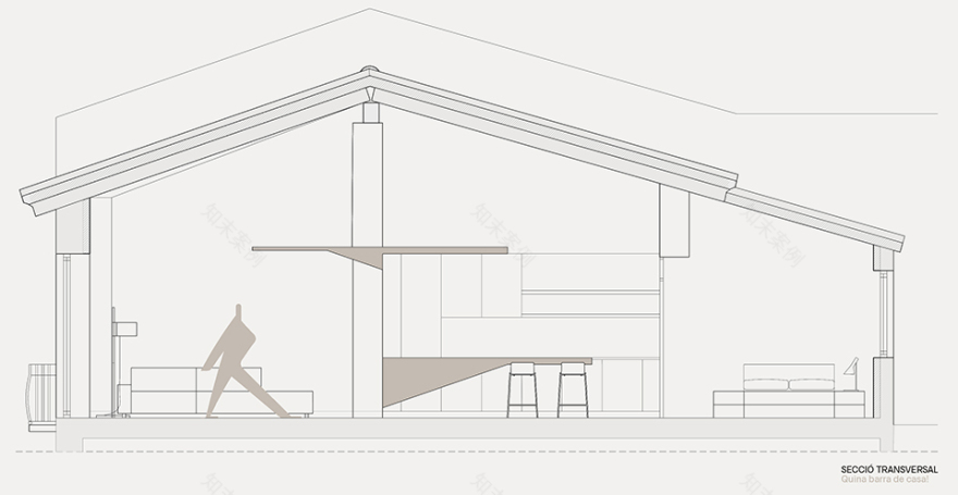 以吧台为中心的家丨西班牙丨ENDALT Arquitectes-39